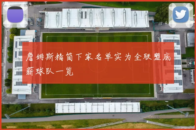 詹姆斯精简下家名单实为全联盟底薪球队一览